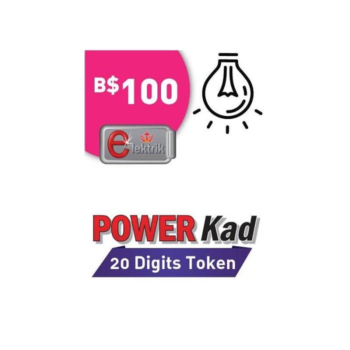 POWERKad 20-Digit Token $100 - DSTINCOMM